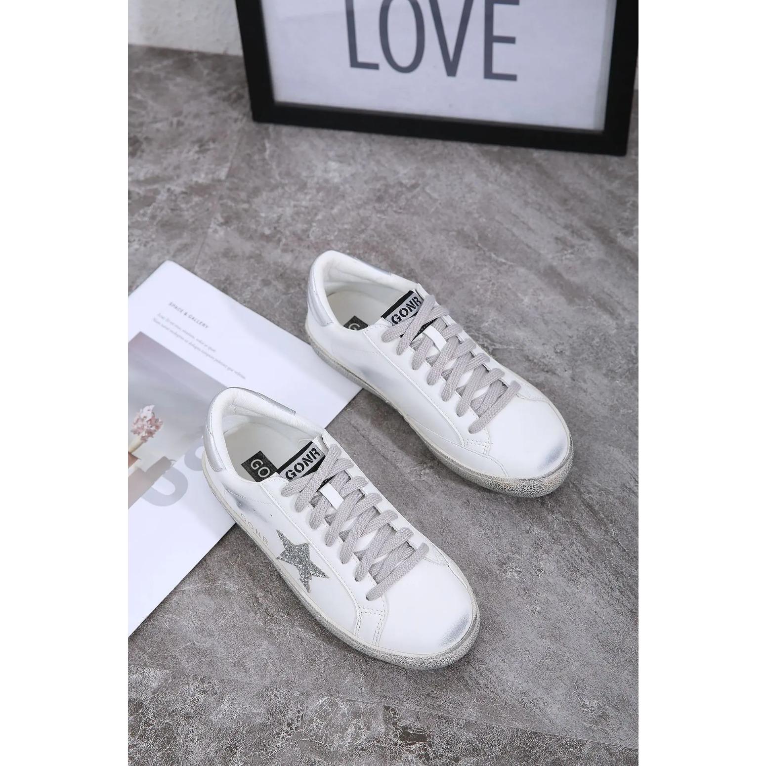 

Женская спортивная обувь на все четыре сезона, новая мода, универсальная старая корейская версия, белые туфли, грязная обувь для мужчин и женщин 41