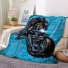 1pc batcycle, batman Blanket Lightweight Flannel Throw For Sofa, Bed, Travel, Livingroom, Office, Couch, Chair, And Bed