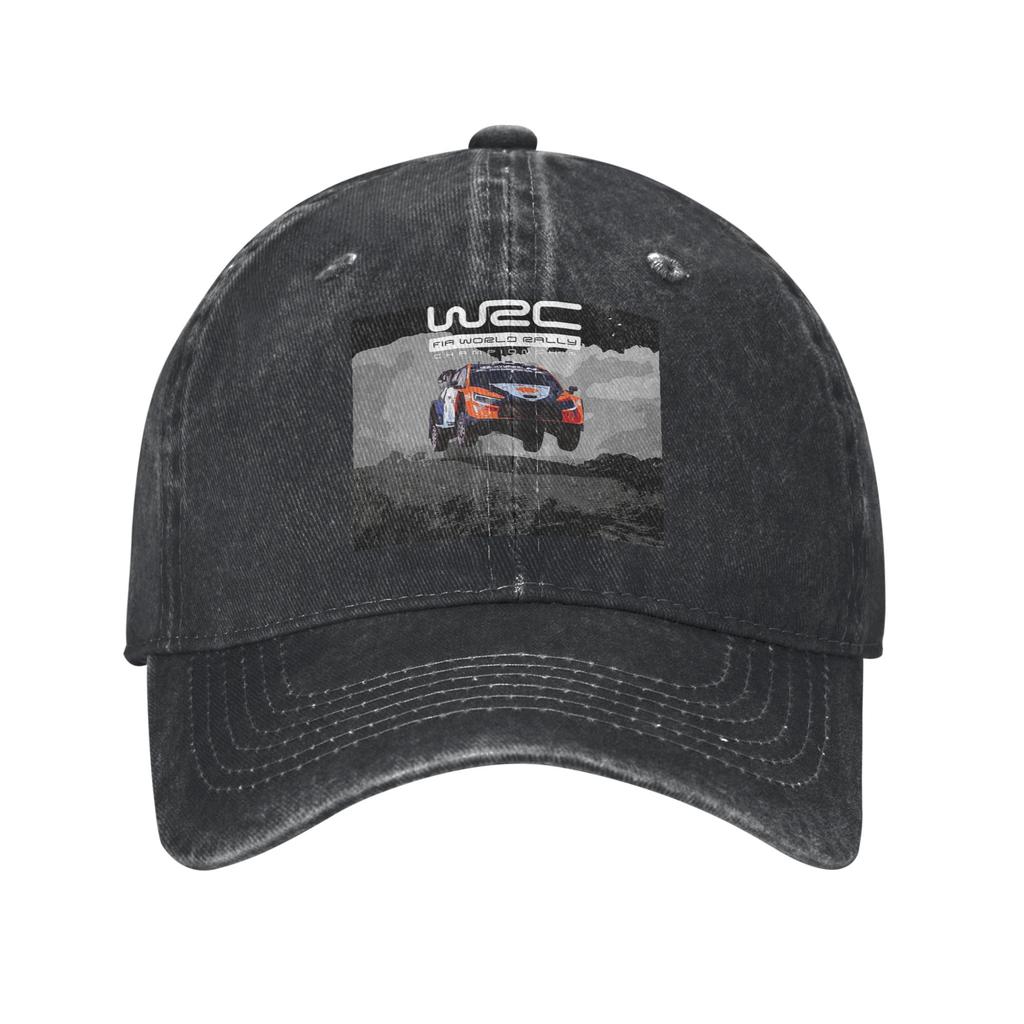 World Rally Championship WRC Denim Fabric Cap Casual Baseball Caps Adjustable Hat Summer Unisex Baseball Hats