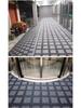 Tappeto d'ingresso commerciale antiscivolo: Tappeto per pavimenti antipolvere, assorbente per l'acqua, componibile