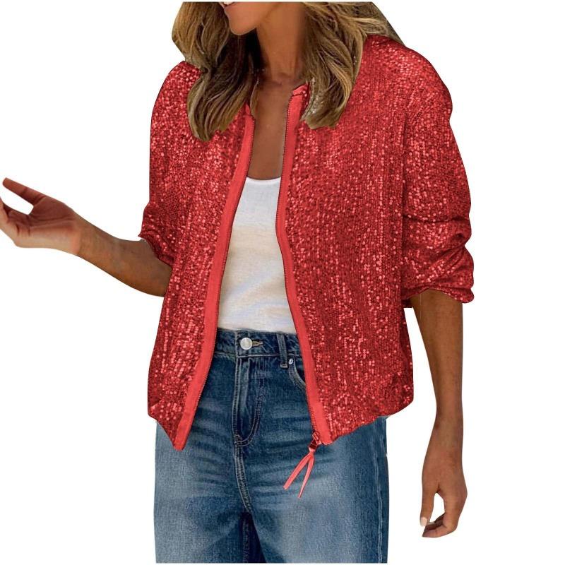 BITCED Women's Vintage Casual Solid Color Print Autumn Winter Long Sleeve Jackets & Coats