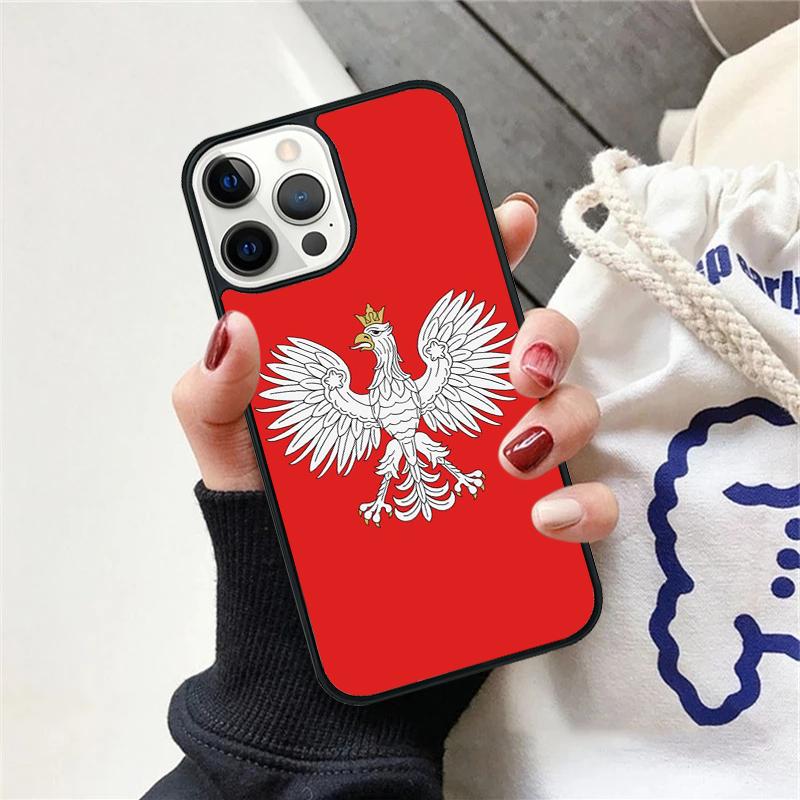 Poland Flag Phone Case For iPhone 17 Air 15 16 Cover 11 13 14 Pro Max 12 Plus Max Fundas