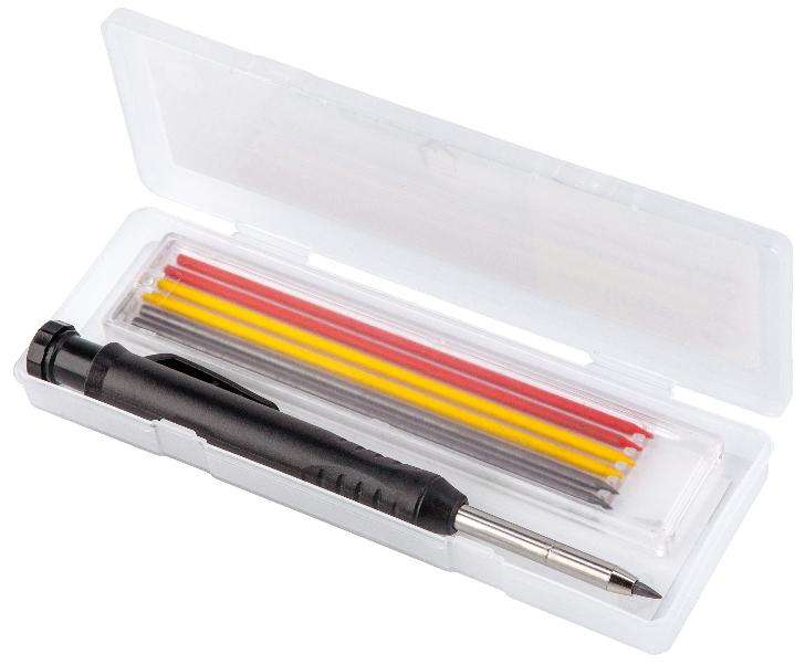 Carpenter' Pencil Stainless Steel Construction Pencil