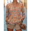 JPNTKY Women's Fashion Casual Long Sleeve V Neck Blouses & Shirts