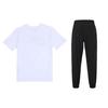 Nike Men's Sportswear Futura Tee & Dri-FIT Form Tapered Pants Set White/Black AR5005-101 FB7498-010