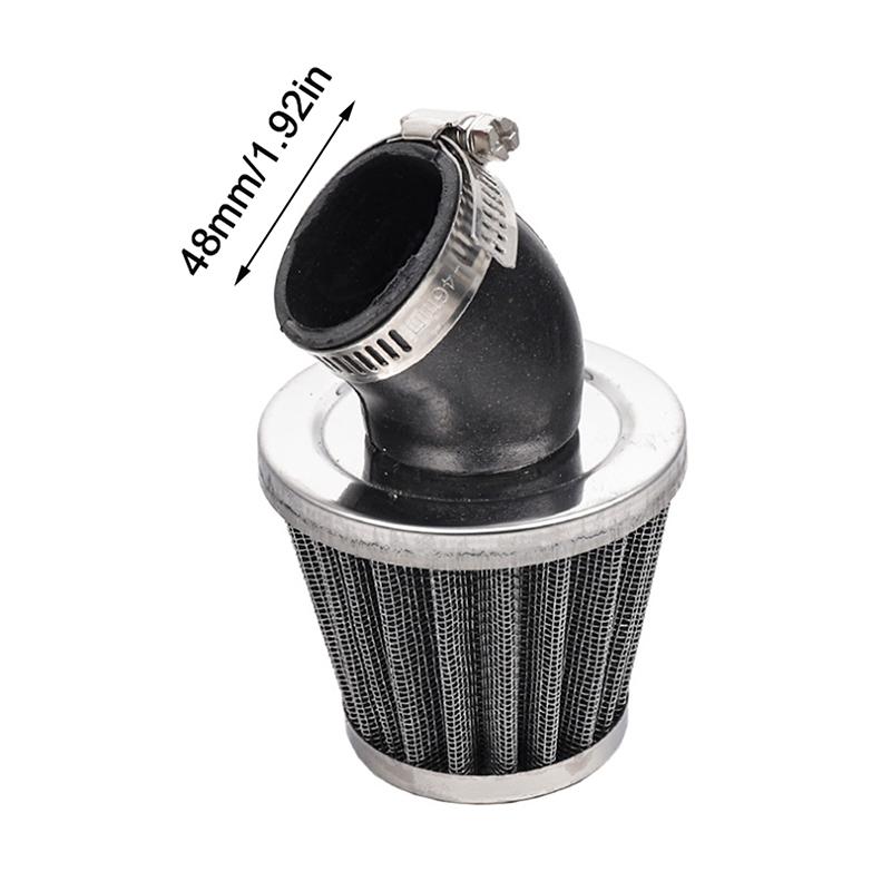 Universeller Luftfilter 35/38/42/45/48/50mm Motorrad-Luftfilter für 50cc 110cc 125cc 140cc Motorrad ATV Roller Pit Dirt Bike