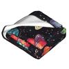 Flannel Throw Blanket Solar System Space Planets Universe Warm Plush Blankets Soft Bedspread for Bed Living Room Home Picnic
