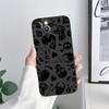 Halloween Bone Skull Phone Case for iPhone 11 13 15 16 17 Pro Max Cases Coque 14 Plus 17Air 13 Pro 12 11 XS 17Pro TPU Soft Cover