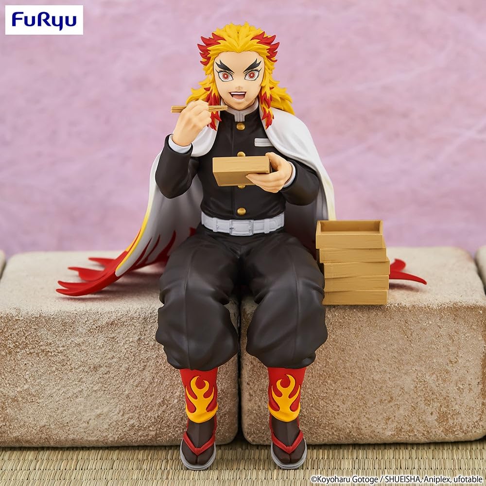 Furyu Dämon Kimetsu no Yaiba Nudelstopper Figur Anjuro Rengoku Slayer