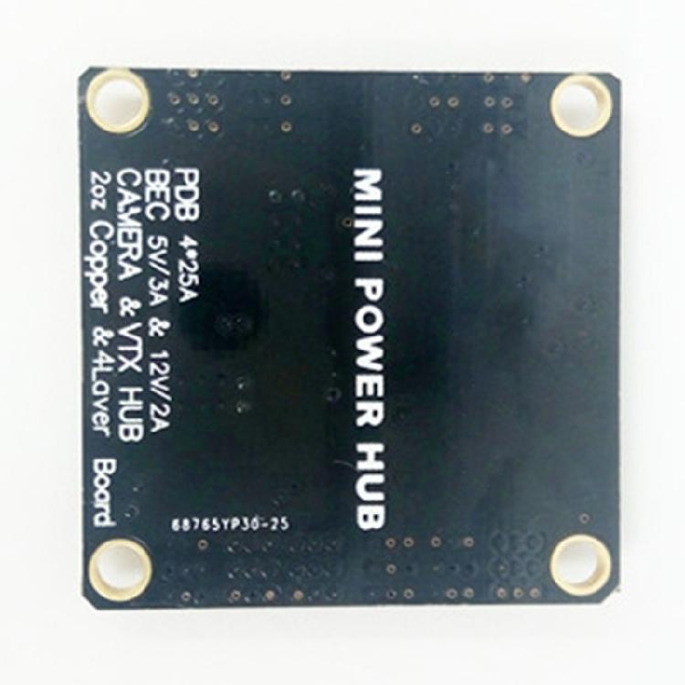 Matek Mini Power Hub PDB Power Distribution Board PDB with BEC 5V/12V 2oz Copper