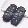 Fits All Genesis Models: Eight-Button Remote Control, Soft Silicone Full Coverage, Wear-Resistant Car Key Protective Shell.