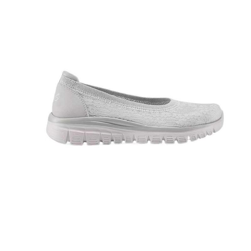 Skechers Women's Low Top Lifestyle Shoes 100961-LTGY