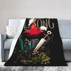 Hollow Knight Silksong Hornet Blankets Coral Fleece Plush Autumn/Winter  Portable Warm Throw Blanket for Sofa Travel Rug Piece