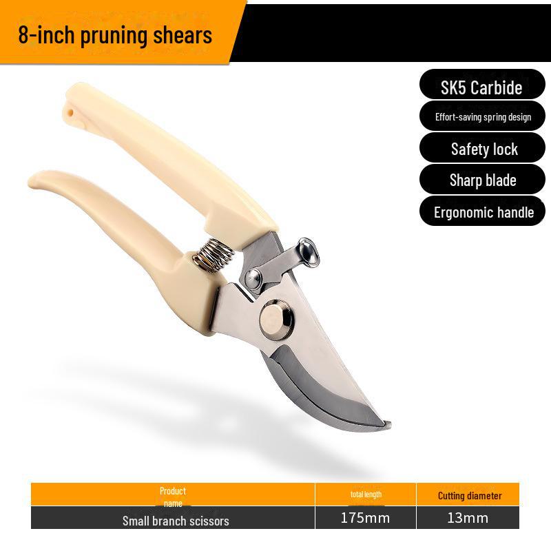 Multi-Purpose Pruning Shears: Ideal for Gardening, Floristry, and Fruit Tree Branches
