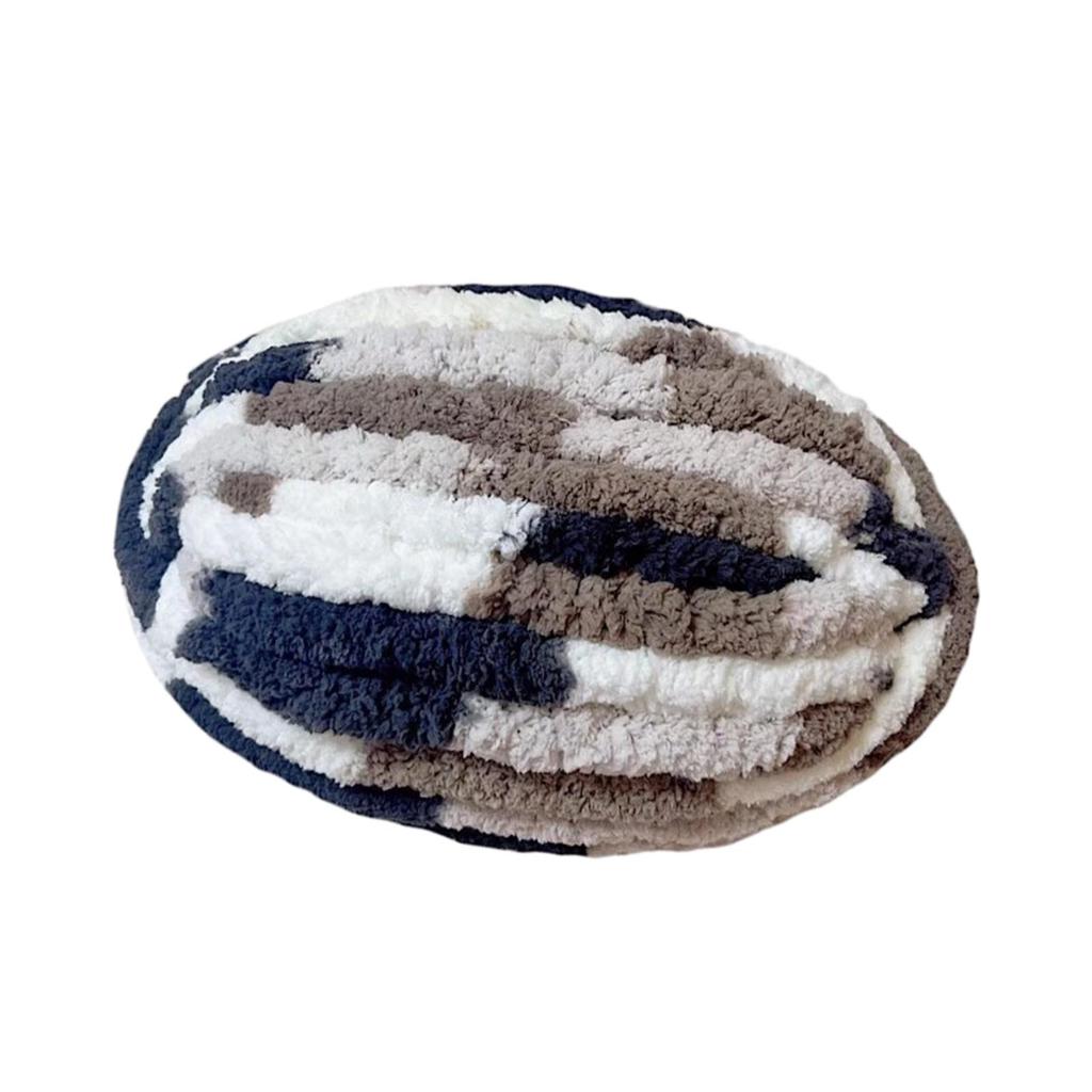 Thick Chunky Yarn Bulky Yarn Comfortable Knit Yarn Polyester Yarn for Knitted Blanket Mat Weaving Scarf DIY Craft Cushion