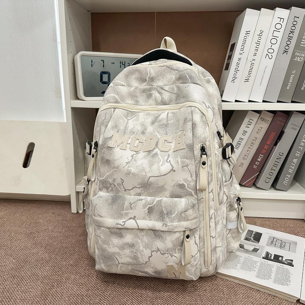 Zaino1011 nuovo zaino maschile studente scuola media studente liceo zaino femminile resistente durevole grande capacità zaino di alto valore