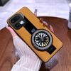 For Realme 16 Pro Case Business Gyro top Bracket Ring Holder Shockproof sheepskin Leather Soft Silicone Fashion for Realme 16 Pro Plus Back Cover