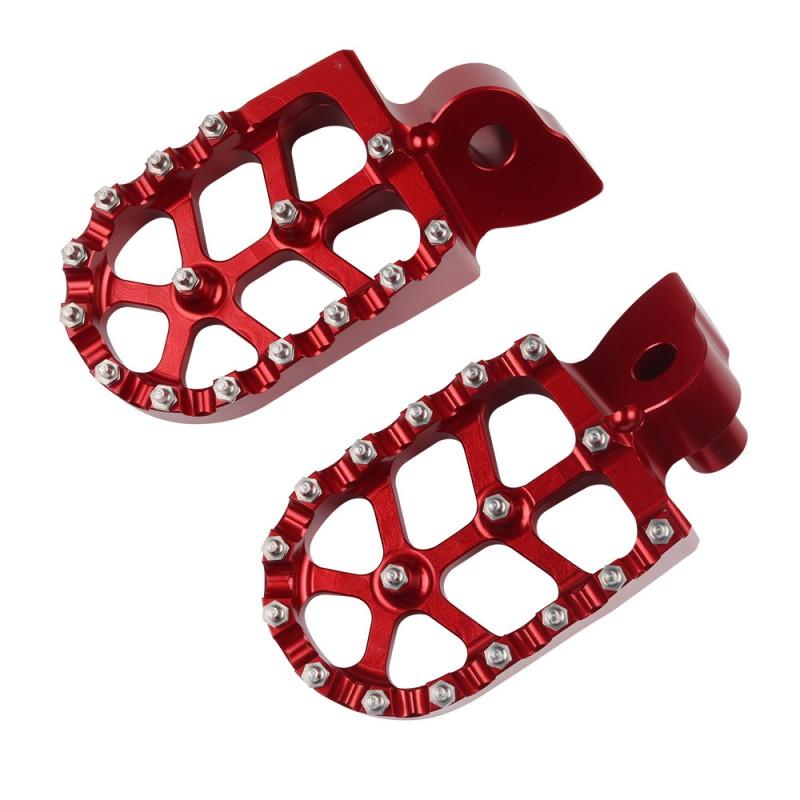 CNC Aluminum Front Foot Pegs Beta RR 125 250 300 350 390 400 430 480 Enduro Dirt Bike