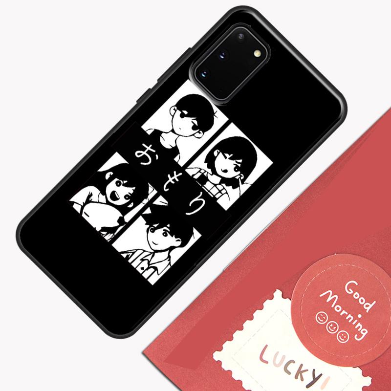 Omori Game Case For Samsung Galaxy S22 S21 S23 Ultra Note 20 S8 S9 S10 Note 10 Plus S20 FE Back Cover