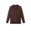 Plus Size Diamond Faux Mink Fur Sweater for Middle-Aged Women – Loose Half-High Collar Pullover