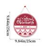 Happy Valentines Day Sign Happy Valentines Day Decor Sign Valentines Day Love Letter Door Sign for Porch Wall Window Farmhouse