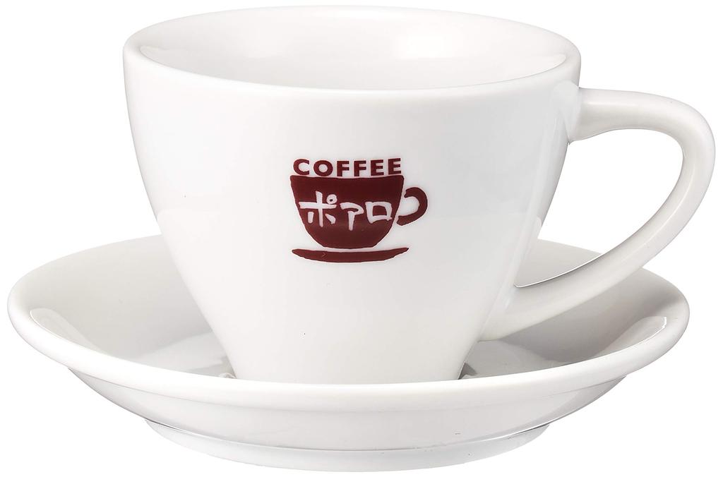 [Detective Conan] Cafe Poirot Cup & Saucer 160ml White 024771