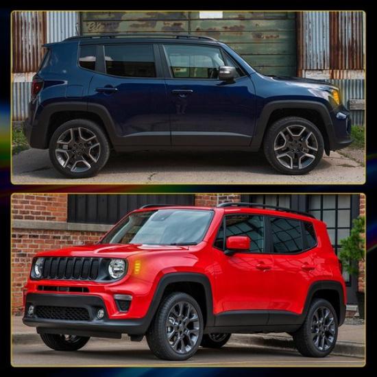 For 2015-2023 Jeep Renegade Fender Side Marker Light Turn Signal Lamp Amber Pair