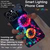 Roztomilý LED svítící kryt na telefon s pampeliškou Pro iPhone 17 16 15 14 Pro Max 13 12 11 XR X XS Estetický rozsvěcující se kryt na telefon Noční párty