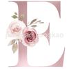 Personalized Mug Floral Initial Name Cup Custom Name Tea Coffee Hot Chocolate Mugs Bride Bridesmaid Mothers Day Gifts for Her