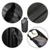 4L Scooter Head Bag Waterproof Faux Leather E-Bike Charger Battery Bottle Storage Hard Shell Pouch Daily Use