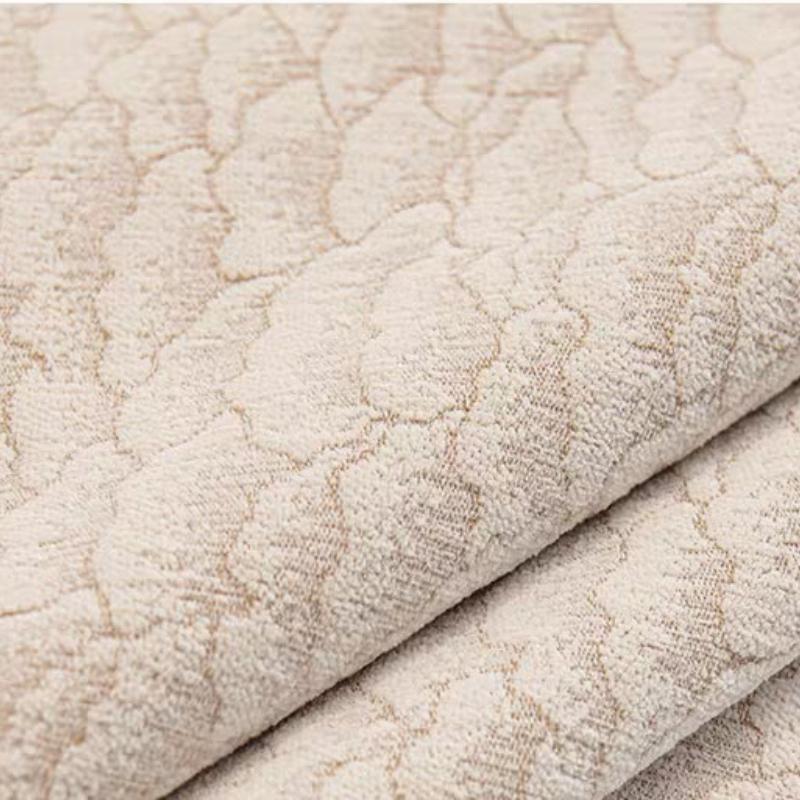 Cuscino per divano di alta gamma in stile crema, telo per divano in ciniglia in stile lusso leggero, antiscivolo, cuscino per tutte le stagioni