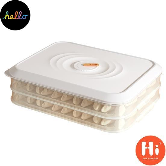 Organizér na knedlíky Stohovatelné Uchovávání chladu PP Organizér do chladničky Kuchyňské potřeby pro pohodlné použití