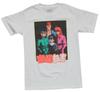 Yu Yu Hakusho Mens T-Shirt - Classic Group Image Over Kanji Image