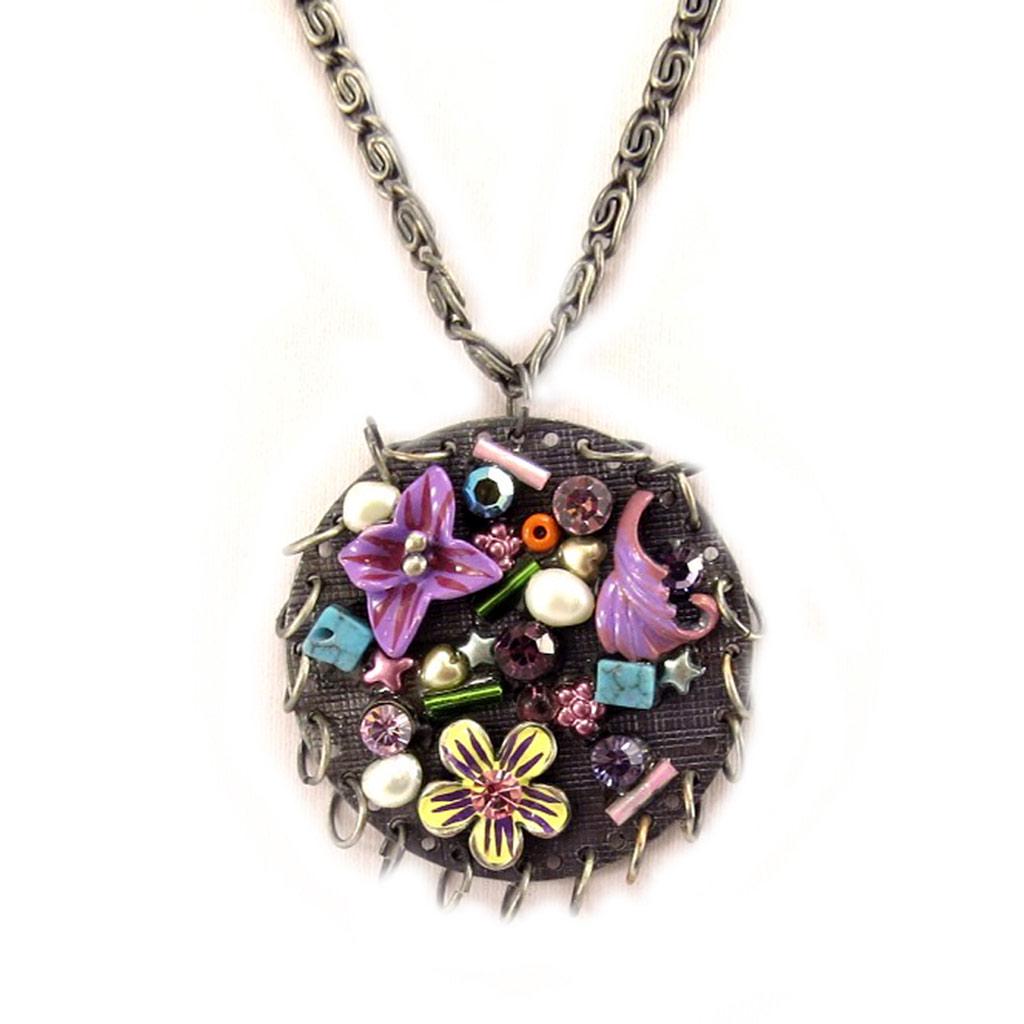 Les Trésors De Lily [D5655] - Collier Créateur 'Hermione' Rond Violet