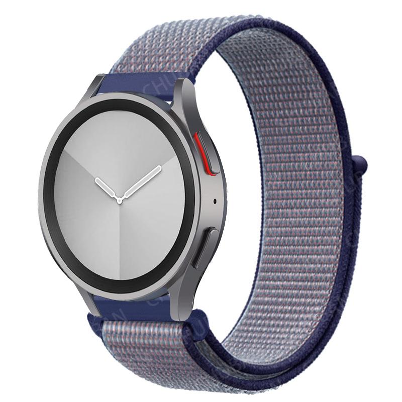 Nylon Loop Band For Samsung Galaxy Watch 6/5/pro/4/Classic/active 2 40-44mm Belt 20mm/22mm Bracelet Huawei GT 4-2-2e-3 Pro Strap