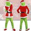 The Christmas Scrooge, the Green-Eyed Monster, the Grinch COS Clothes, festival, party, stage, performance, costume, props