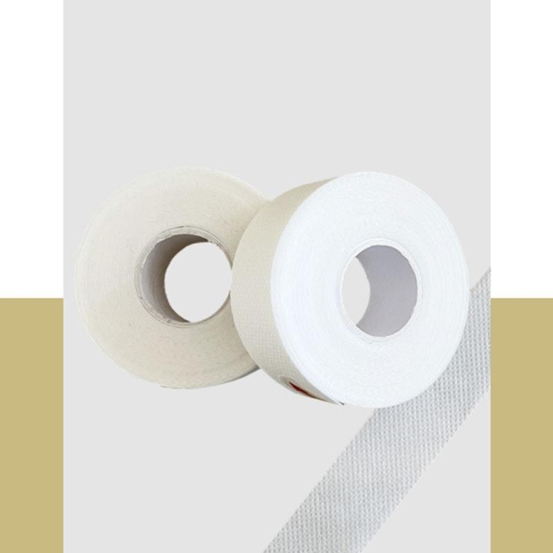 1 Roll Hat Sweat Liners Shirt Collar Sweat Protectors Non-Woven Fabric Self-Adhesive Invisible Breathable Sweat Pad