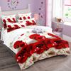 2/3pcs bedding set Digital Print Comfortable Duvet Cover for Home Bedroom Decoration, 1 Duvet Cover and 2pillowcase with Zippers