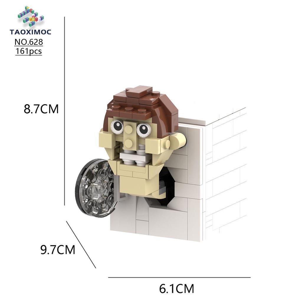 Cross-Border Titan Clockman vs. Toiletman TV Speaker Building Blocks Minifigures