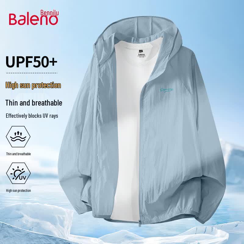 Baleno Men s Hooded UV Protection Sun Jacket XL