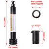 Trailer Hitch Locking Pin Fits 2 Inch Receiver Tow Receiver Hitch Lock 5/8 Inch Pin Anti-Rattle O-Rings for Tow Truck Boat Bike