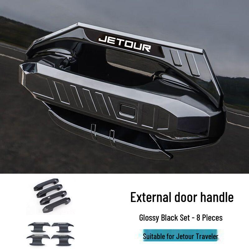 Jetour Traveler ShanHai T2 Car Door Handle Cover & Tailgate Decorative Sticker Set.