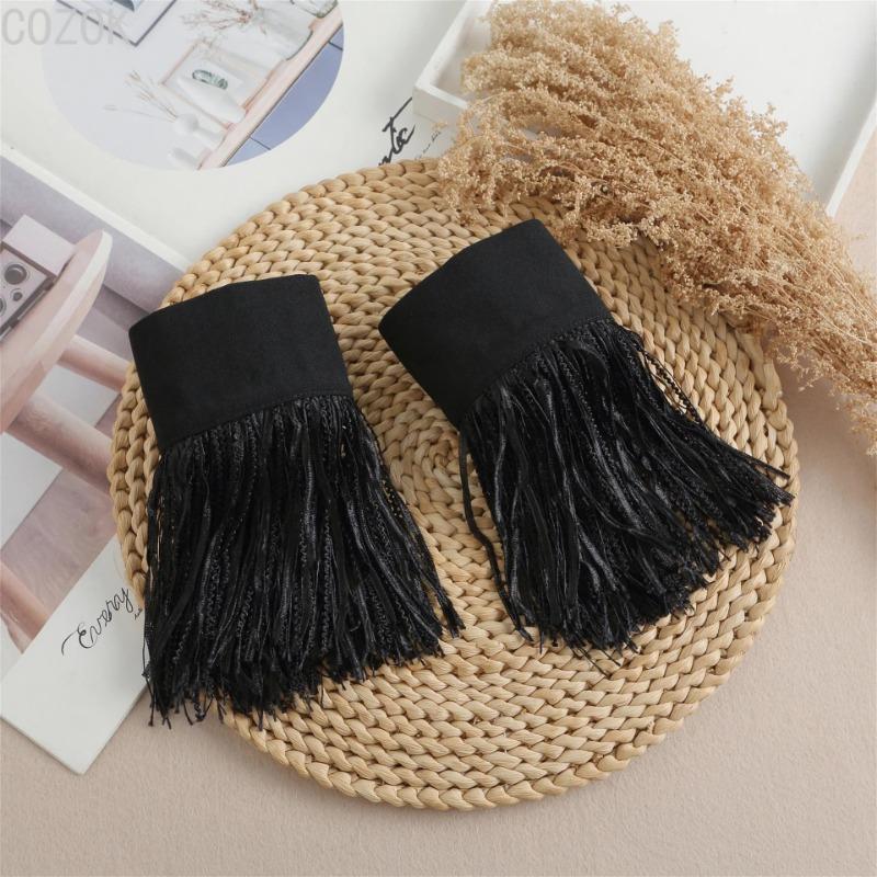 1 pár Odnímatelné hřejivé návleky na zápěstí halenky Gázové Elastické Univerzální Manžety rukávů Falešné manžety Dámské Krajkové manžety Rukávy Manžety svetru