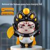 Panda Face-Changing Sichuan Opera Doll: Chinese Style Desktop Ornament and Commemorative Gift