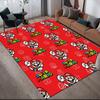 Super Mario Solo Full Print Anti-Slip Rug, Rectangular Carpet for Bedroom, Living Room & Game Area