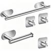 Stainless Steel Heavy Duty Adhesive Hook With Removable Design For Home Organization