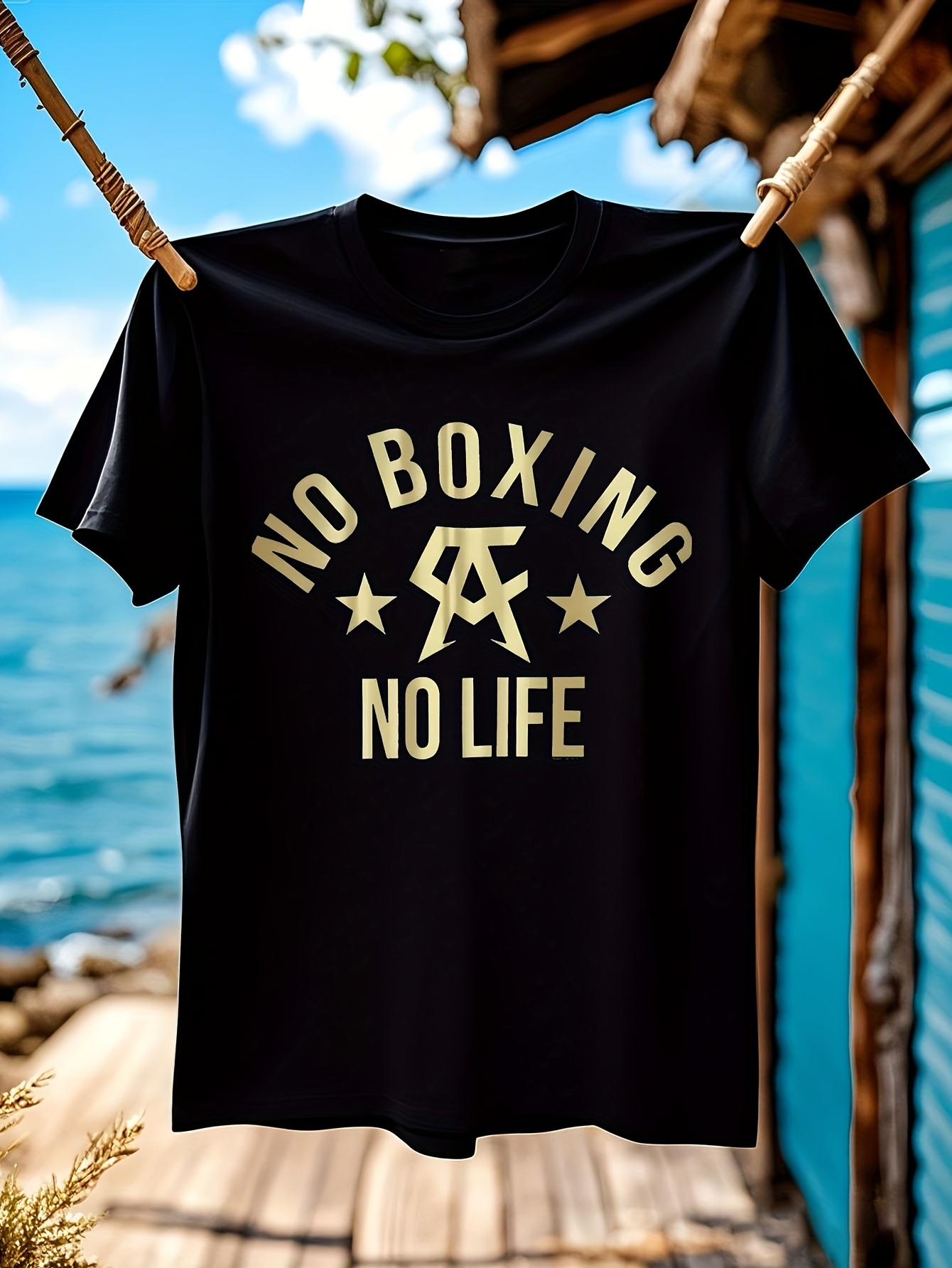 Boxing Kickboxing Graphic Tshirt Graphic Tshirt - No Boxi... M
