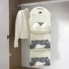 Multi-Layer Storage Mesh Bag Save Space Large Capacity Socks Storage Bags Wardrobe Hanging Multi-Function