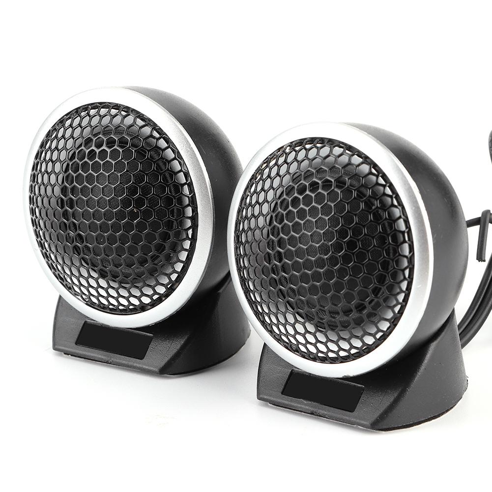 2PCS 150W Car Tweeter Speakers 92dB Silk Dome Mini Horn for Car Audio System 12V