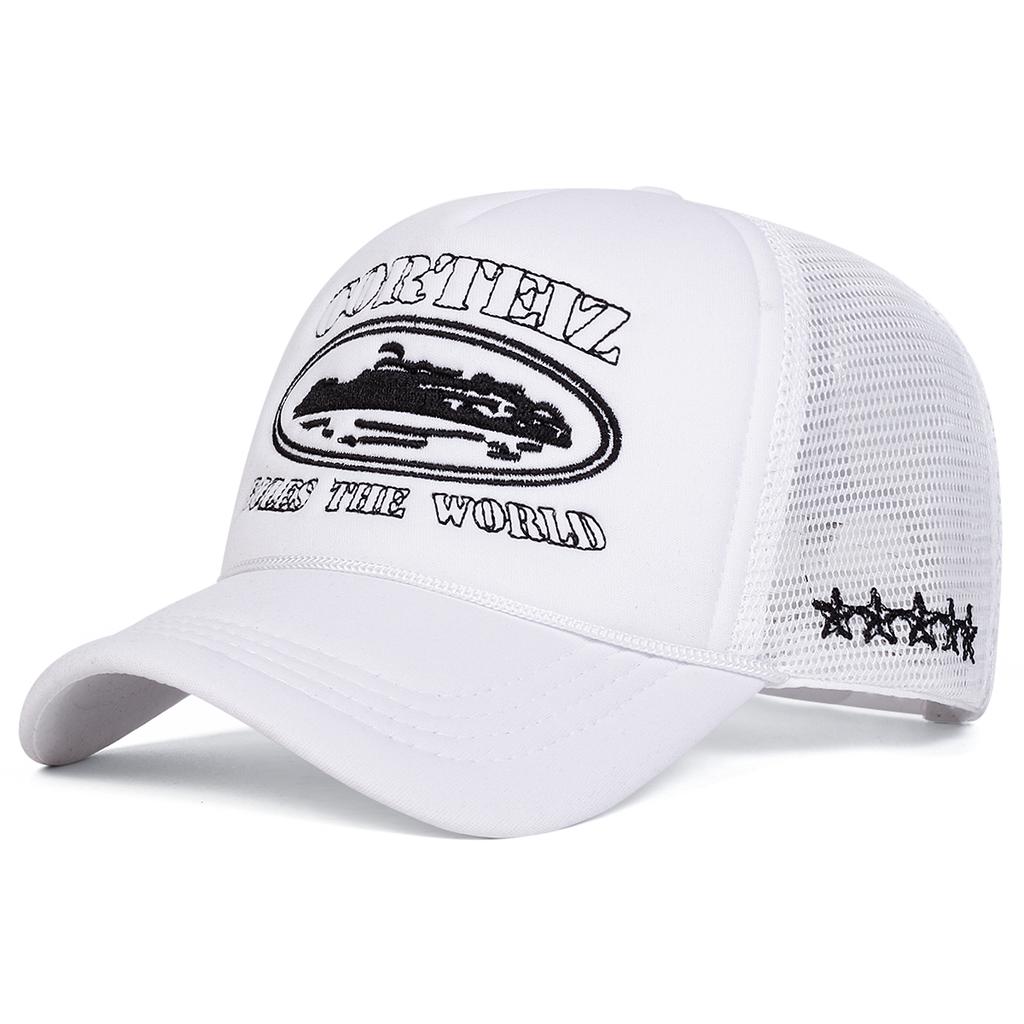 CORTEIZ Aircraft Carrier Hat - Pentagon Embroidery Adjustable Golf Baseball Cap Unisex